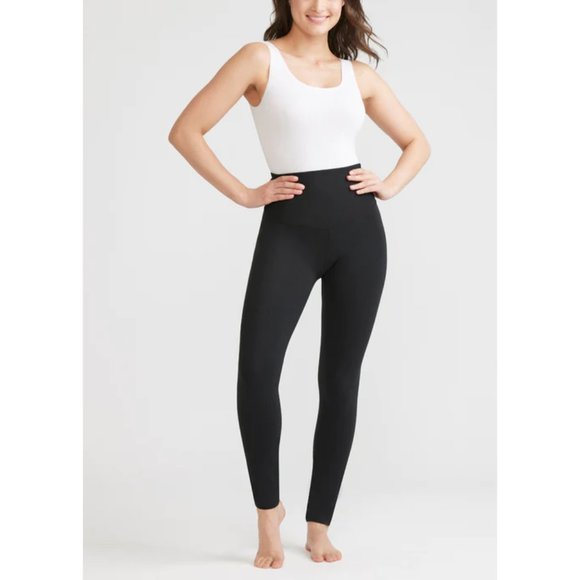 Yummie | Black Compact Cotton Shaping Leggings - Women (size M) - Picture 1 of 5